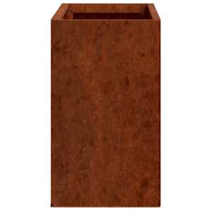 Nástěnné květináče 2 ks rezavé cortenová ocel 53 x 10 x 17 cm - obrázek 7