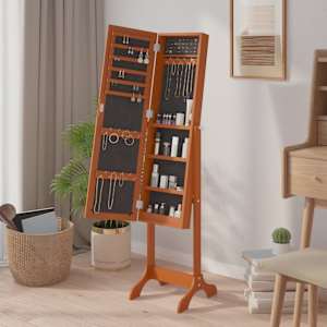 vidaXL Free-Standing Mirror 34x37x146 cm