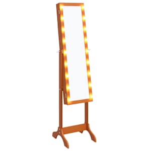 Volně stojící zrcadlo s LED 34 x 37 x 146 cm - obrázek 2