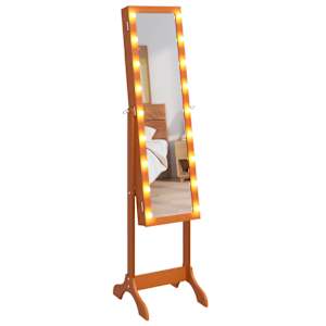 Volně stojící zrcadlo s LED 34 x 37 x 146 cm - obrázek 6