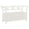 vidaXL pink, valge, 107 x 45 x 75,5 cm, nulupuit