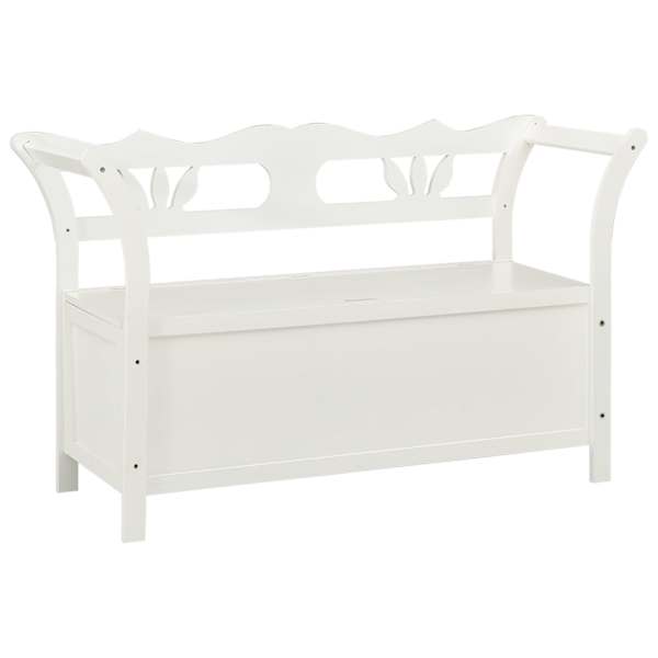 vidaXL pink, valge, 107 x 45 x 75,5 cm, nulupuit