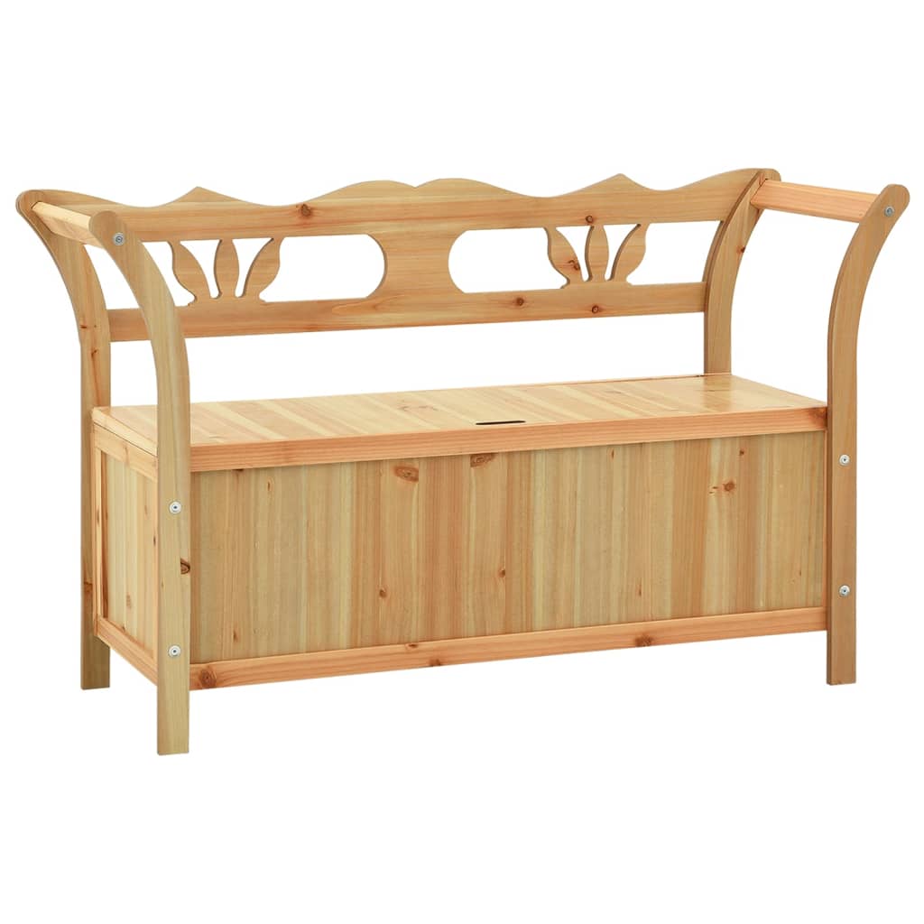 Image of vidaXL Bench 107x45x75.5 cm Solid Wood Fir