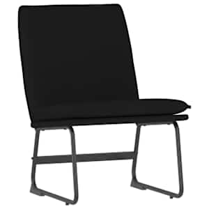 vidaXL puhketool, must, 52 x 75 x 76 cm, kangas