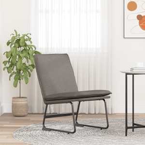 Křeslo taupe 52 x 75 x 76 cm textil - obrázek 1