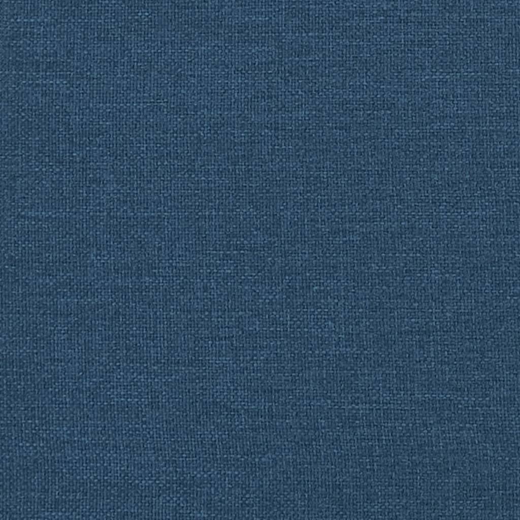 Lavička modrá 010x64x80 cm látka