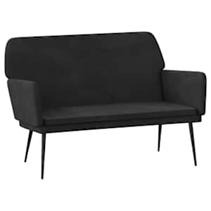 vidaXL pink, must, 108x79x79 cm, samet