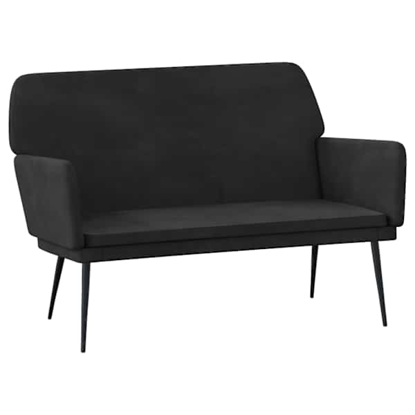 vidaXL pink, must, 108x79x79 cm, samet