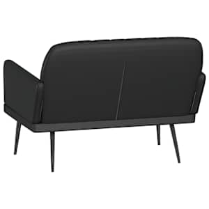 Lavice černá 107 x 80 x 81 cm umělá kůže - obrázek 5