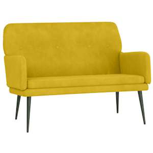 vidaXL pink, kollane, 108 x 79 x 79 cm, samet