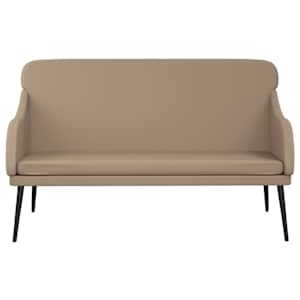 vidaXL Πάγκος Καπουτσίνο 110 x 76 x 80 εκ. από Συνθετικό Δέρμα