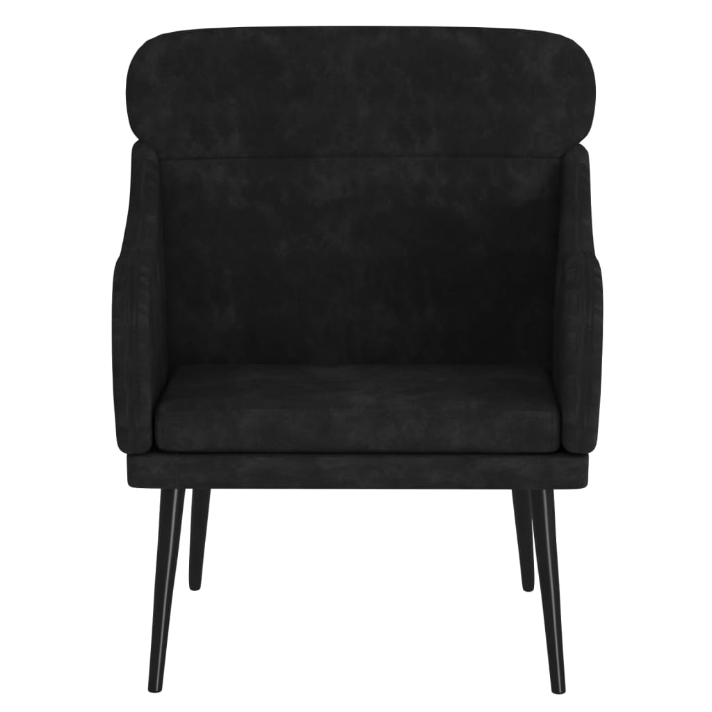 Thumbnail - vidaXL Sessel Schwarz 63x76x80 cm Samt