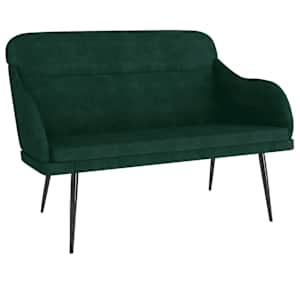 vidaXL pink, tumeroheline, 110 x 76 x 80 cm, samet