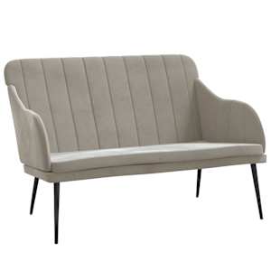 vidaXL pink, helehall, 110 x 76 x 80 cm, samet