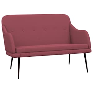vidaXL pink, veinipunane, 110 x 76 x 80 cm, kangas