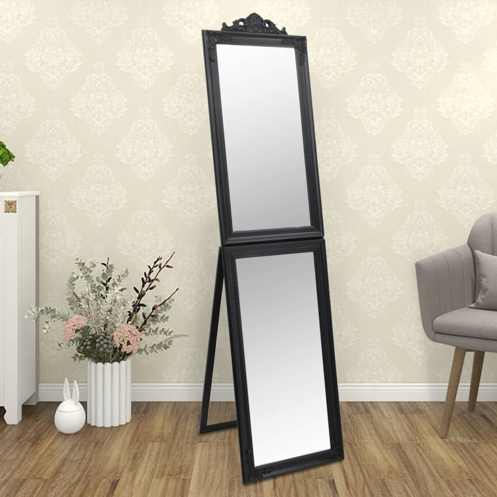 Standspiegel Schwarz 50×200 cm kaufen