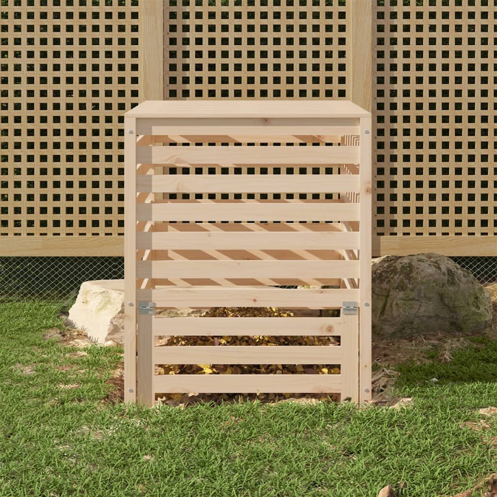 Komposter 82,5×82,5×99,5 cm Massivholz Kiefer kaufen