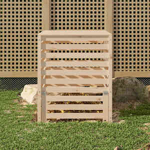 Kompostnik 82,5x82,5x99,5 cm trdna borovina