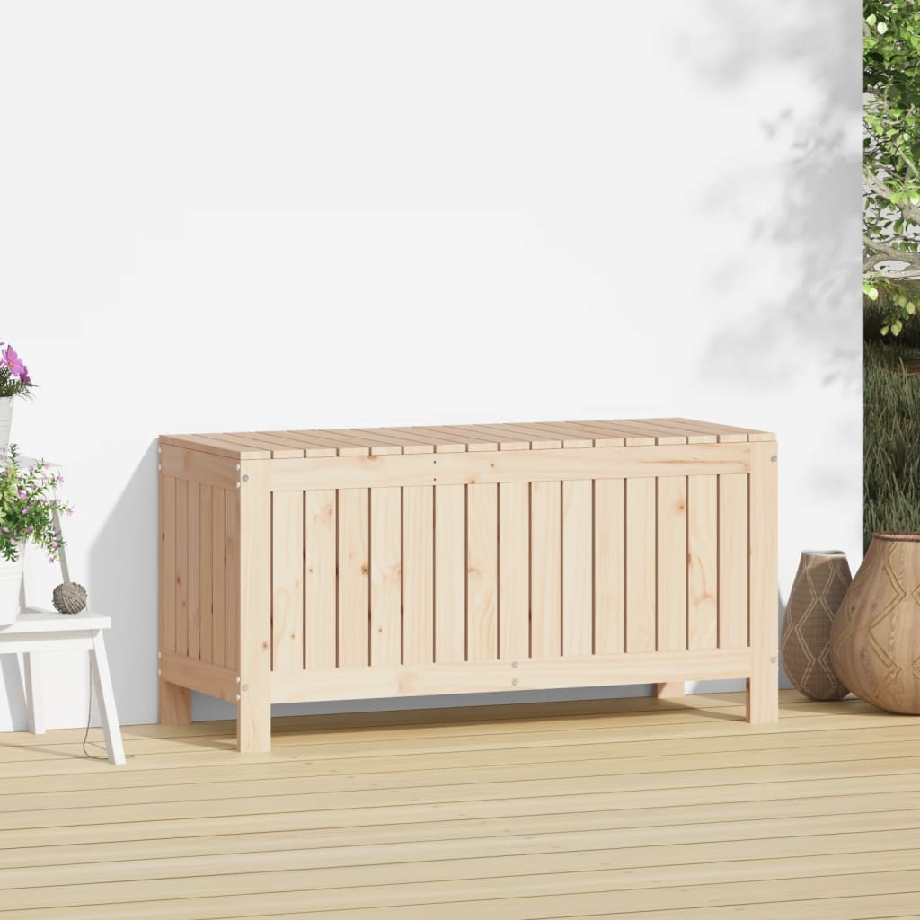 vidaXL Zahradní úložný box 108 x 42,5 x 54 cm masivní borové dřevo