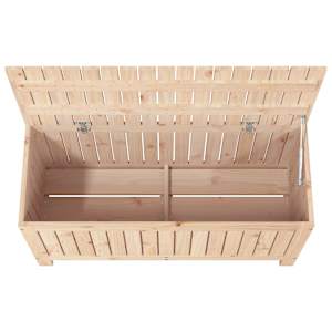 Zahradní úložný box 108 x 42,5 x 54 cm masivní borové dřevo - obrázek 8