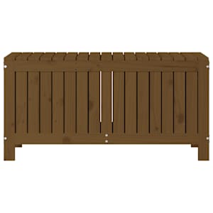 Zahradní úložný box medově hnědý 108x42,5x54cm masivní borovice - obrázek 6