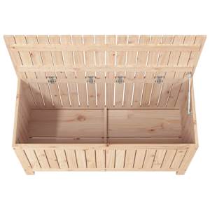 Zahradní úložný box 115 x 49 x 60 cm masivní borové dřevo - obrázek 8