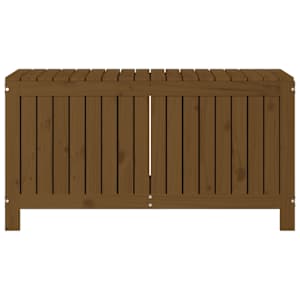Zahradní úložný box medově hnědý 115x49x60 cm masivní borovice - obrázek 6