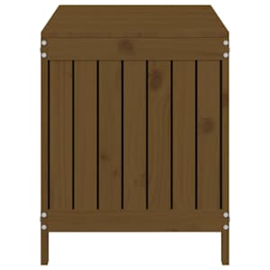 Zahradní úložný box medově hnědý 115x49x60 cm masivní borovice - obrázek 7