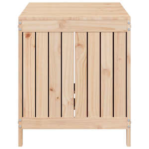 Zahradní úložný box 121 x 55 x 64 cm masivní borové dřevo - obrázek 7