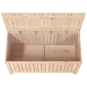 Zahradní úložný box 121 x 55 x 64 cm masivní borové dřevo - obrázek 8