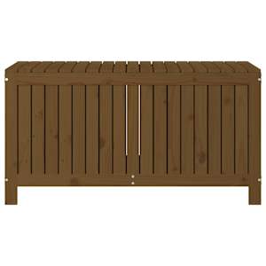 Zahradní úložný box medově hnědý 121x55x64 cm masivní borovice - obrázek 6