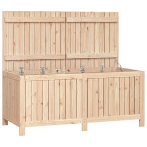 Zahradní úložný box 147 x 68 x 64 cm masivní borové dřevo - obrázek 2
