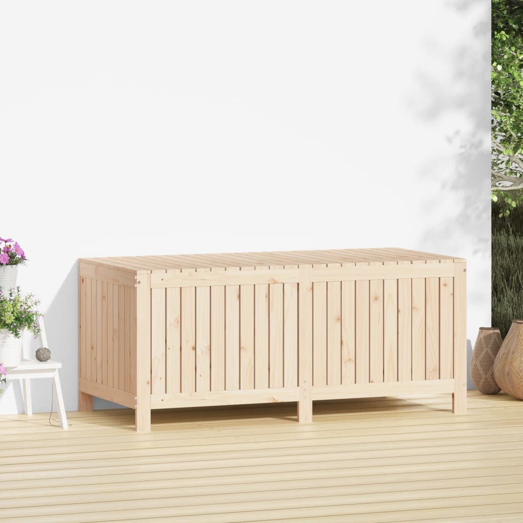 Thumbnail - vidaXL Gartentruhe 147x68x64 cm Massivholz Kiefer