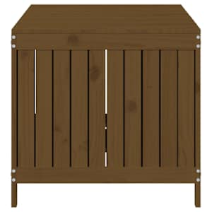 Zahradní úložný box medově hnědý 147x68x64 cm masivní borovice - obrázek 7