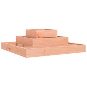 vidaXL taimekast, 80 x 80 x 27 cm, ebatsuuga puit