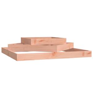 vidaXL taimekast, 112 x 112 x 27 cm, ebatsuuga puit