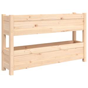Truhlík 112 x 25 x 66 cm masivní borové dřevo - obrázek 2