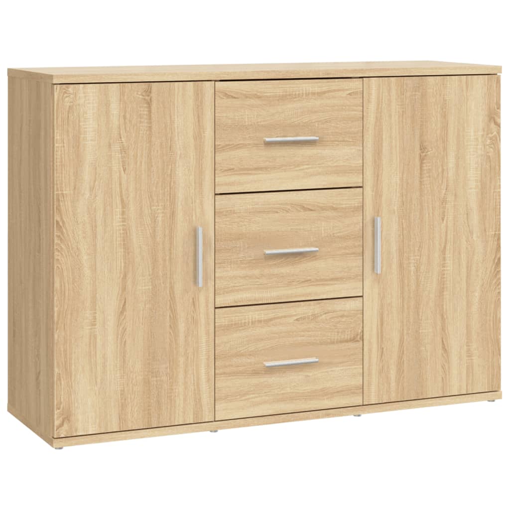 Thumbnail - vidaXL Sideboard Sonoma-Eiche 91x29,5x65 cm Holzwerkstoff