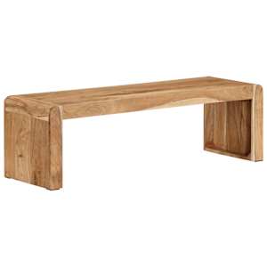 TV stolek 110 x 33 x 33 cm masivní akáciové dřevo - obrázek 8