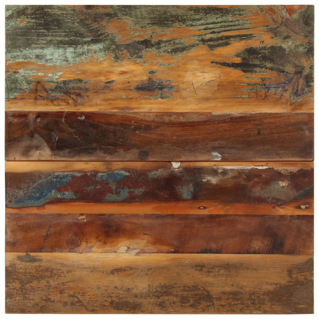 Petrashop  Stolní deska 60 x 60 x (1,5–1,6) cm masivní recyklované dřevo