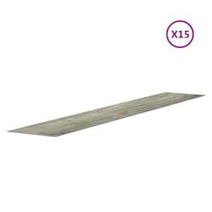 Nástěnné panely vzhled dřeva šedé PVC 2,06 m² - obrázek 5