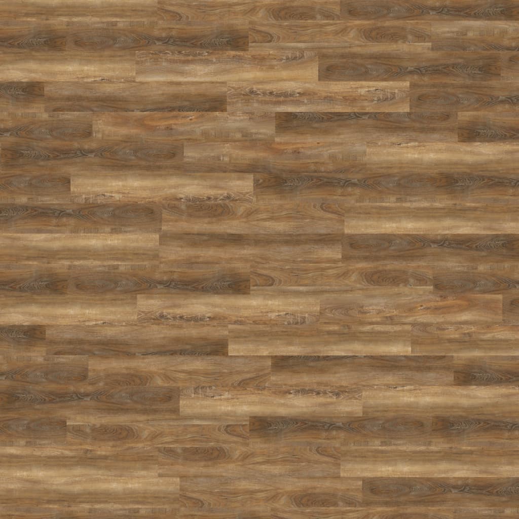 Panouri de perete aspect lemn, maro, 2,06 m², PVC