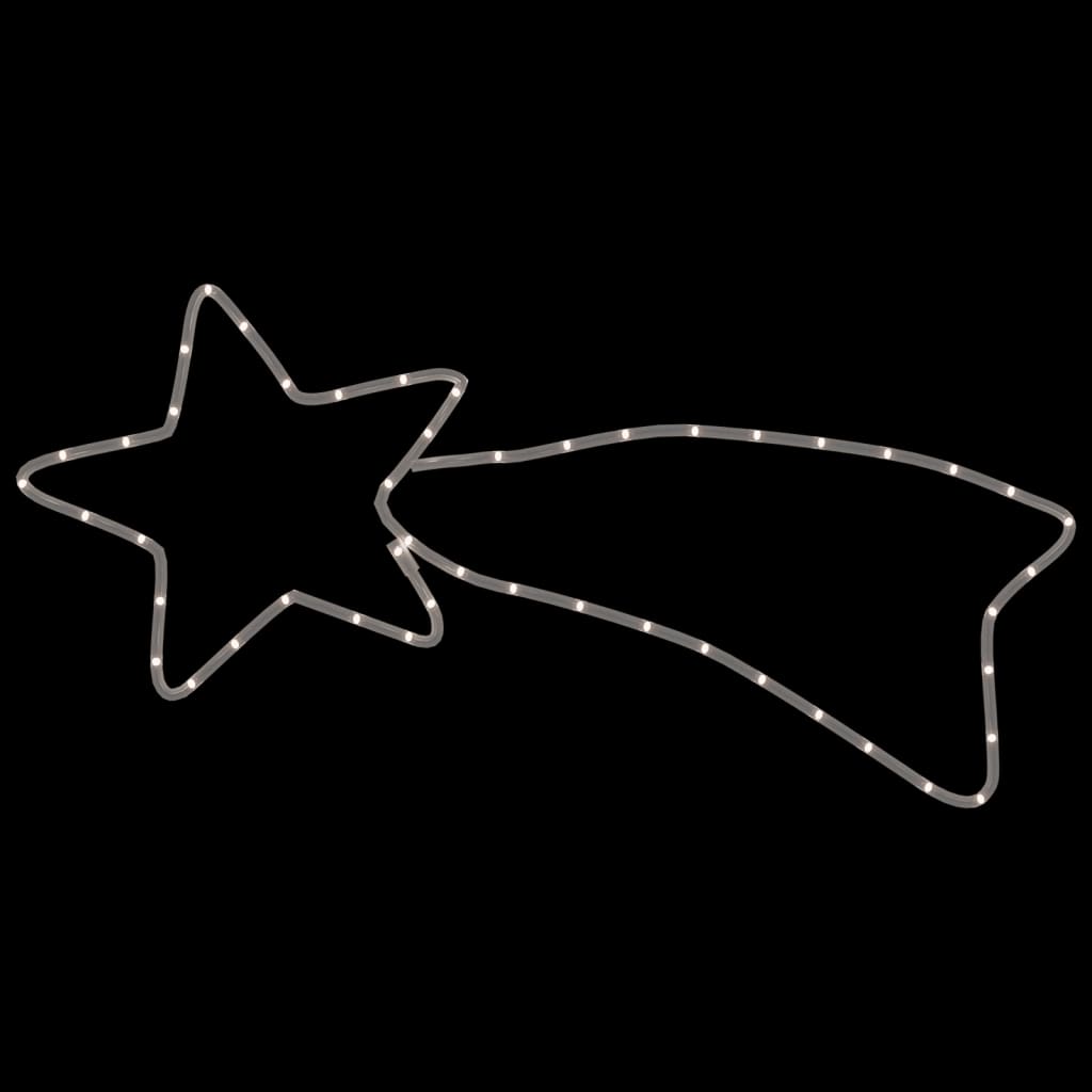 vidaXL Kerstfiguren sterren met 48 LED's 3 st 65x28 cm warmwit wit, foto 4