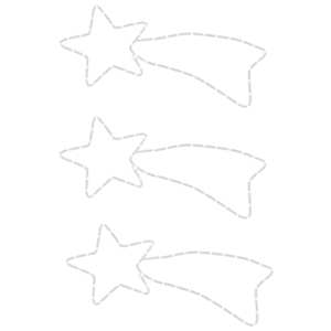 vidaXL Božična figura komet z 48 LED 3 kosi toplo bel 65x28 cm