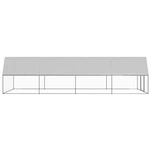 Venkovní klec pro kuřata 3 x 8 x 2 m pozinkovaná ocel - obrázek 3