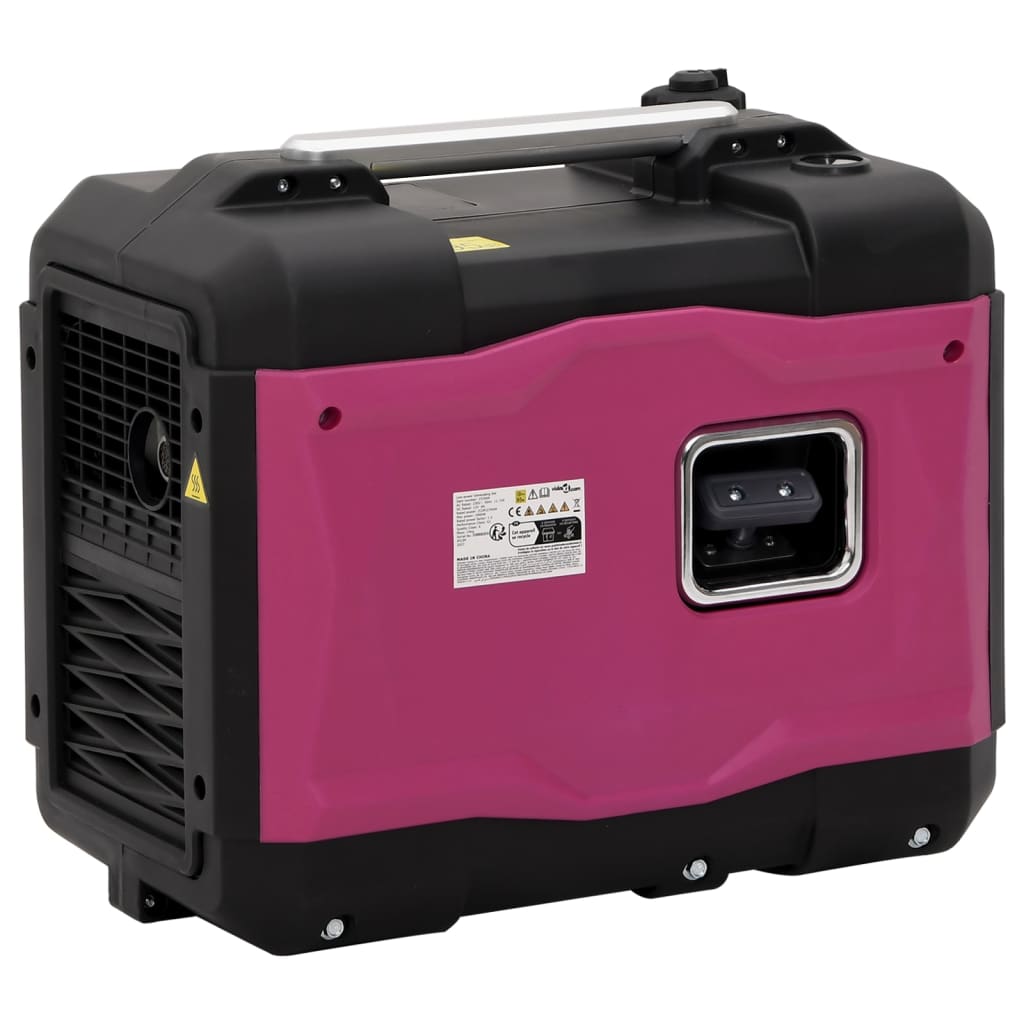 vidaXL Prenosný benzínový generátor 2900 W 4-taktný