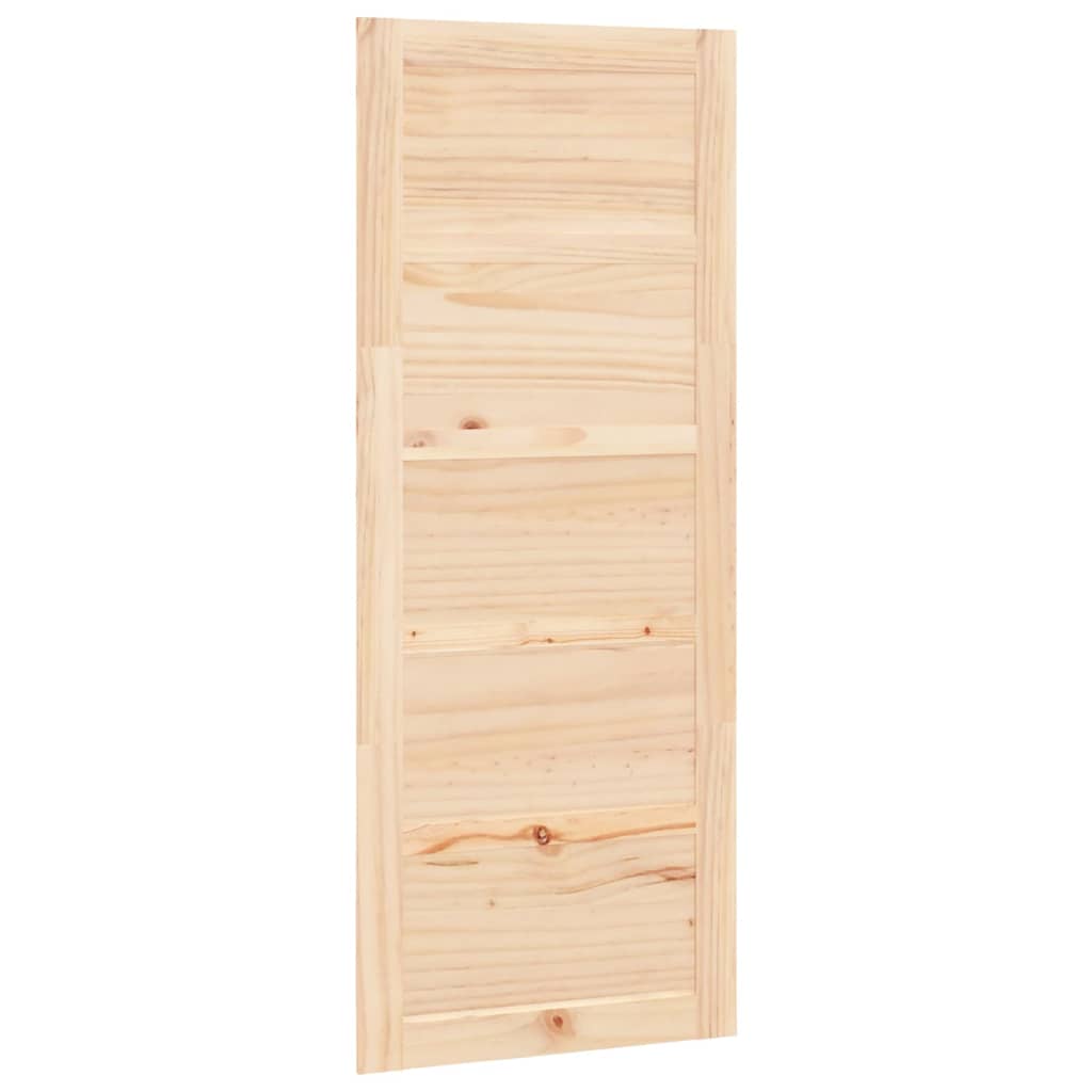 Ușă de hambar, 80×1,8×204,5 cm, lemn masiv de pin