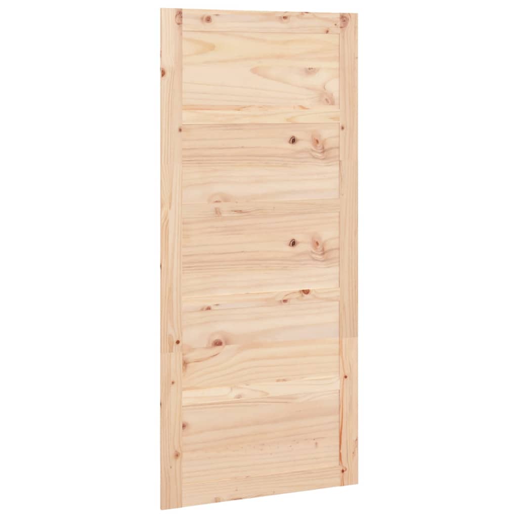 Ușă de hambar, 90×1,8×204,5 cm, lemn masiv de pin