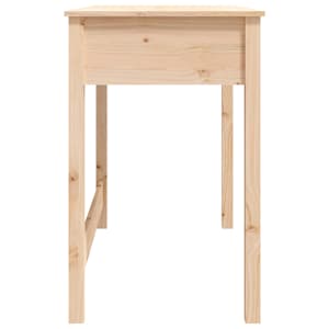 Psací stůl se zásuvkami 100 x 50 x 78 cm masivní borové dřevo - obrázek 8