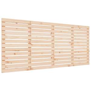 Nástěnné čelo postele 206 x 3 x 91,5 cm masivní borové dřevo - obrázek 2